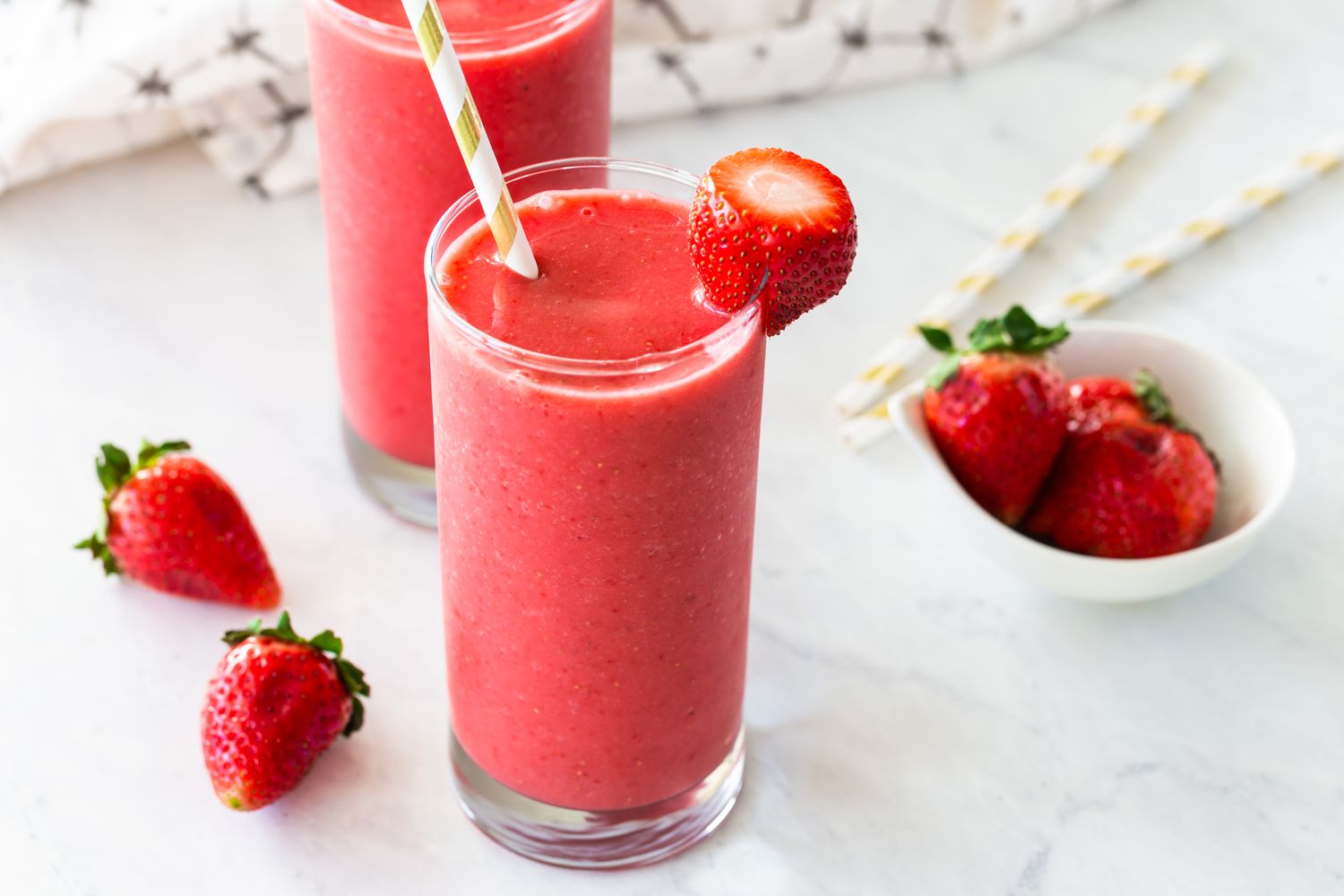 Yummy Strawberry Smoothie