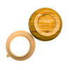 Silicone Suction  Rings - 2 Piece Beige