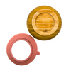 Silicone Suction Rings - 2 Piece Pink